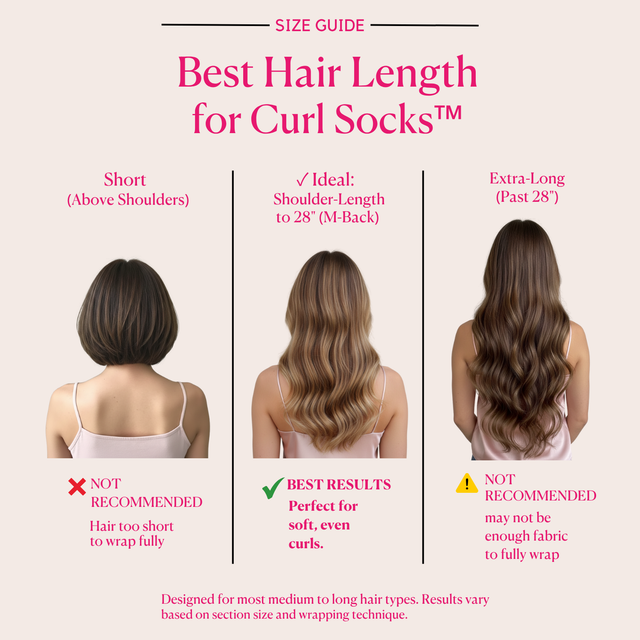 Curl Socks - Set of 4 (Fuchsia and Pink)