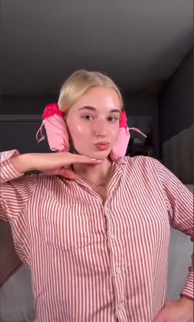 Curl Socks - Set of 4 (Fuchsia and Pink)